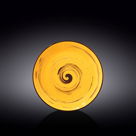 Round Plate WL‑669412/A, Colour: Yellow, Centimetres: 20.5