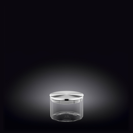 Jar with Lid WL‑888511/A, Centimetres: 10 x 7.5, Millilitres: 400