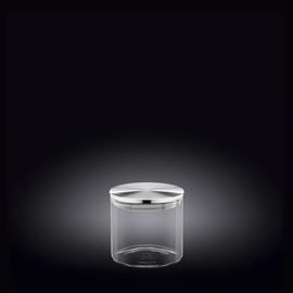 Jar with Lid WL‑888512/A, Centimetres: 10 x 10, Millilitres: 600