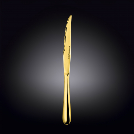 Нож для стейка 23,5 см на блистере WL‑999163/1B, Цвет: Золотой