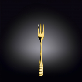 Dessert Fork Set 2 pcs on Blister Pack WL‑999237/2B, Colour: Gold