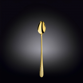 Ложка коктейльная на блистере 19,5 см WL‑999240/1B, Цвет: Золотой