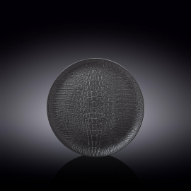 Round Plate WL‑662104/A, Color: Black, Centimeters: 20.5