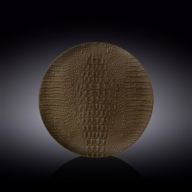 Round Plate WL‑662206/A, Colour: Bronze, Centimetres: 25.5