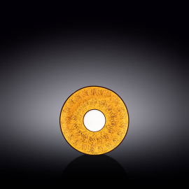 Saucer WL‑667433/B, Colour: Yellow, Centimetres: 11