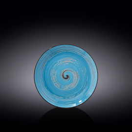 Round Plate WL‑669611/A, Colour: Blue, Centimetres: 18