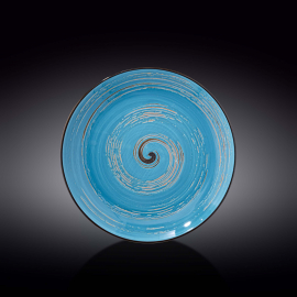 Round Plate WL‑669614/A, Colour: Blue, Centimetres: 25.5