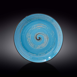 Round Plate WL‑669616/A, Colour: Blue, Centimetres: 28