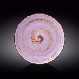 Round Plate WL‑669716/A, Colour: Lavender, Centimetres: 28