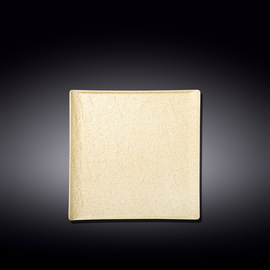 Тарелка квадратная WL‑661305/A, Цвет: Песочный, Размер: 17 x 17