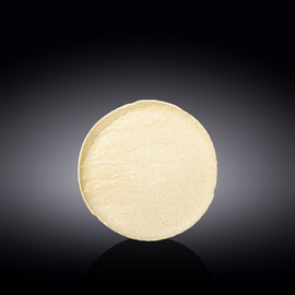 Round Plate WL‑661323/A, Colour: Sand, Centimetres: 18