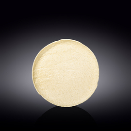 Round Plate WL‑661324/A, Colour: Sand, Centimetres: 20.5