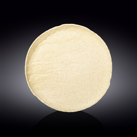 Round Plate WL‑661327/A, Colour: Sand, Centimetres: 28