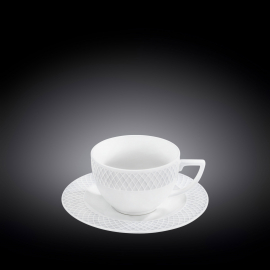 Чашка чайная и блюдце 240 мл WL‑880105/AB
