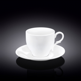 чашка чайная и блюдце 220 мл wl‑993009/1c Wilmax (photo 1)