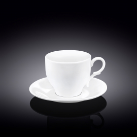 чашка чайная и блюдце 170 мл wl‑993104/ab Wilmax (photo 1)