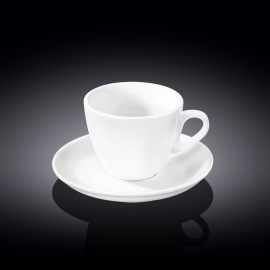 чашка чайная и блюдце 190 мл wl‑993175/ab Wilmax (photo 1)