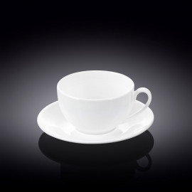 чашка чайная и блюдце 180 мл wl‑993189/ab Wilmax (photo 1)