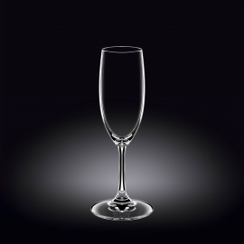 Набор из 6-ти бокалов для шампанского 220 мл wl‑888027/6a Wilmax (photo 1)