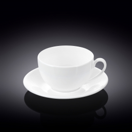 чашка чайная и блюдце 250 мл wl‑993000/1c Wilmax (photo 1)