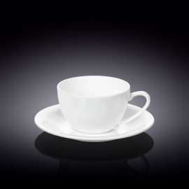 чашка для капучино и блюдце 180 мл wl‑993001/ab Wilmax (photo 1)