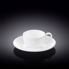 Coffee cup & saucer set of 4 in colour box wl‑993002/4c Wilmax (photo 1)