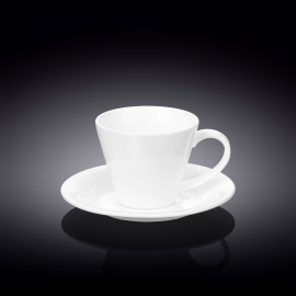 Tea cup & saucer set of 2 in colour box wl‑993004/2c Wilmax (photo 1)