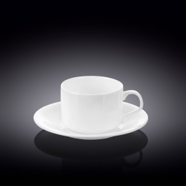 чашка чайная и блюдце 160 мл wl‑993006/1c Wilmax (photo 1)