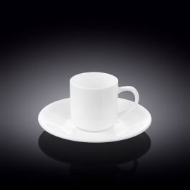 Набор из 4-х кофейных чашек с блюдцами 90 мл wl‑993007/4c Wilmax (photo 1)
