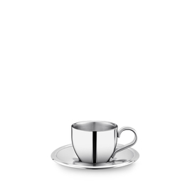чашка кофейная двустенная и блюдце 80 мл wl‑517.210.110/ab Wilmax (photo 1)