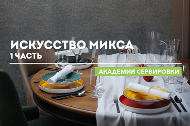 Академия сервировки WILMAX. Искусство микса, 1 часть