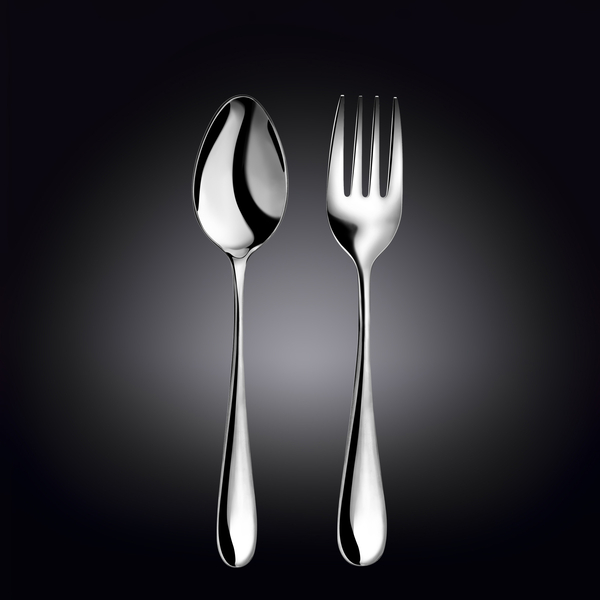 Serving fork & serving spoon in colour box wl‑999132/2c Wilmax (photo 1)