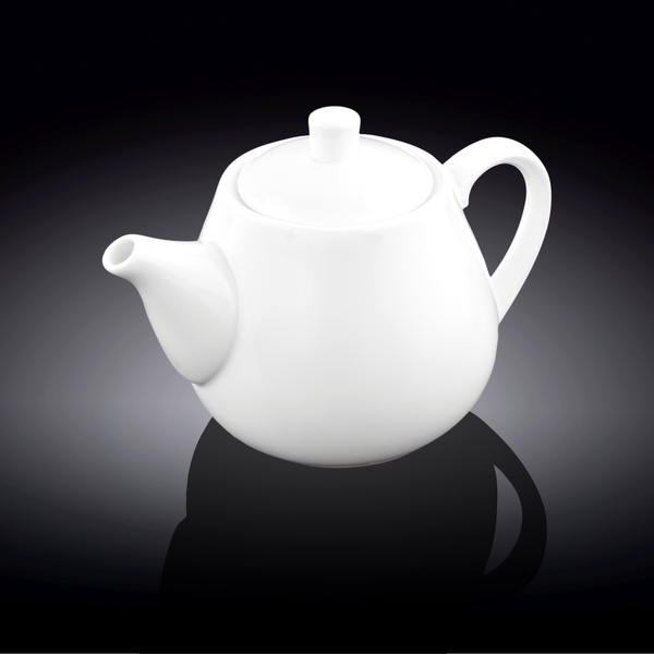 Tea Pot in Colour Box WL‑994003/1C, Color: White, Mililiters: 1000