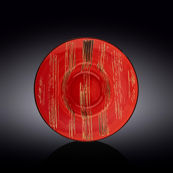 Deep Plate WL‑668224/A, Colour: Red, Centimetres: 25.5, Millilitres: 1500