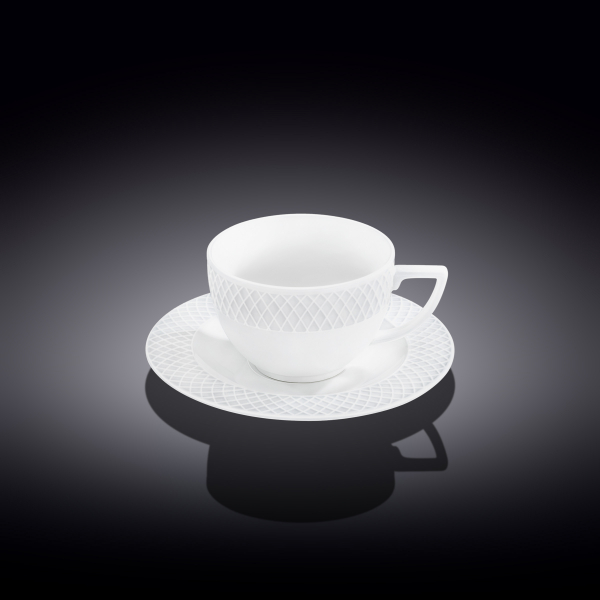 Набор из 6-ти чайных чашек с блюдцами 240 мл wl‑880105/6c Wilmax (photo 1)