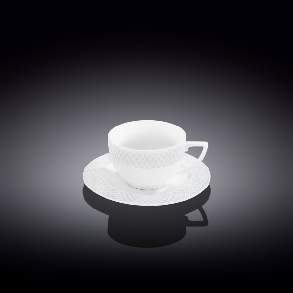 Набор из 6-ти кофейных чашек с блюдцами 90 мл wl‑880107‑jv/6c Wilmax (photo 1)
