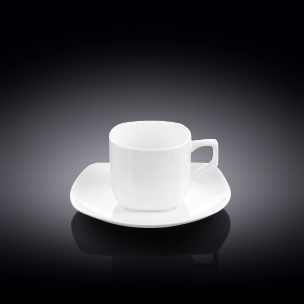 Coffee cup & saucer in colour box wl‑993041/1c Wilmax (photo 1)