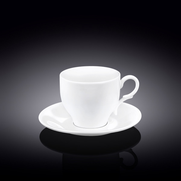 чашка чайная и блюдце 170 мл wl‑993104/ab Wilmax (photo 1)