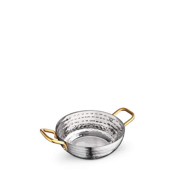 Мини-сковородка сервировочная глубокая круглая с ручками wl‑554129/s Wilmax (photo 1)