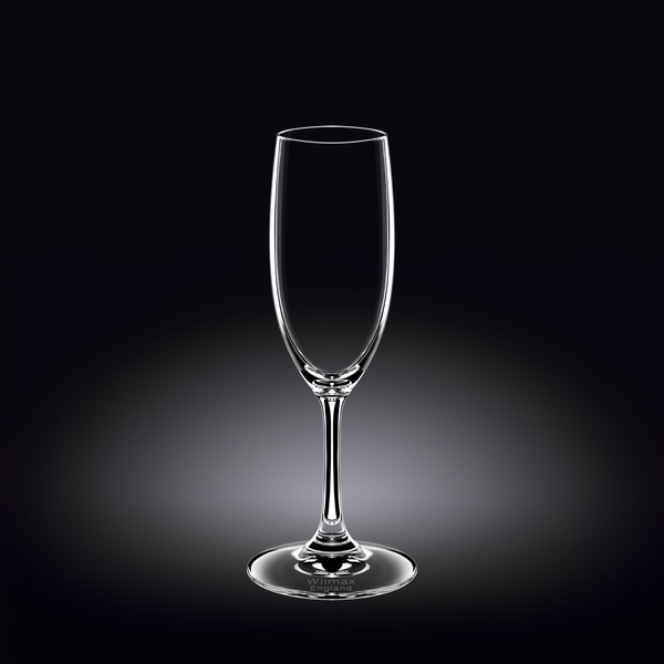 Набор из 6-ти бокалов для шампанского 220 мл wl‑888027/6a Wilmax (photo 1)