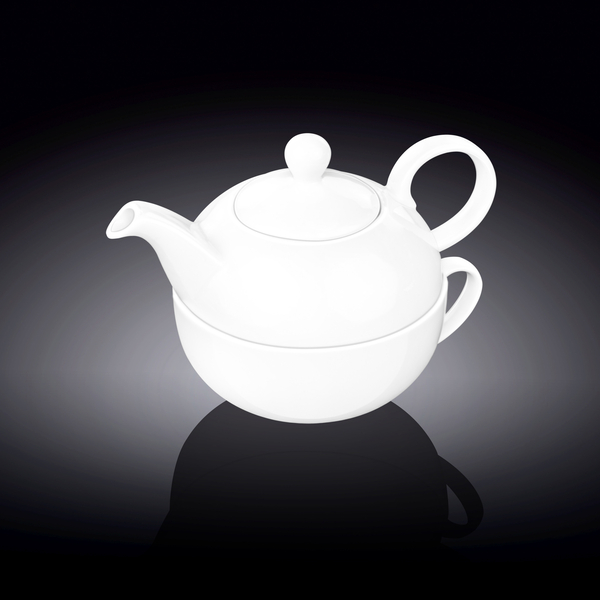 Set: Teapot & Cup in Colour Box WL‑994048/1C