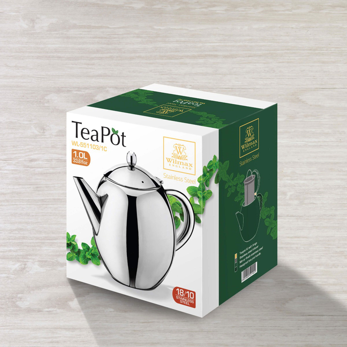 чайник заварочный 1000 мл wl‑551103/1c Wilmax (photo 2)