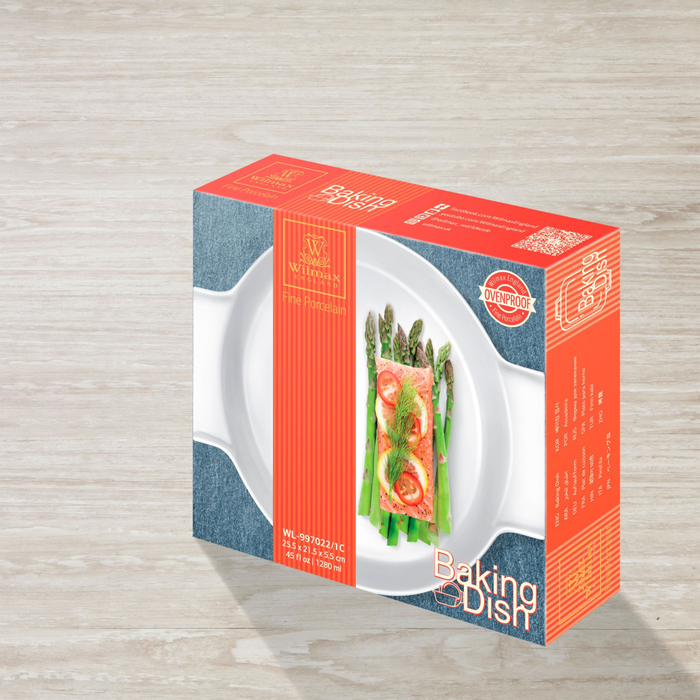 форма для запекания с ручками 25,5x21,5x5,5 см wl‑997022/1c Wilmax (photo 2)