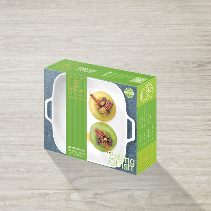 форма для запекания с ручками 20,5x16,5x5,5 см wl‑997036/1c Wilmax (photo 2)