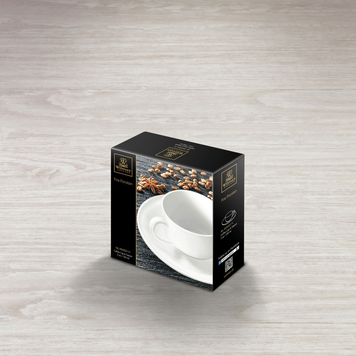 чашка кофейная и блюдце 100 мл wl‑993002/1c Wilmax (photo 2)