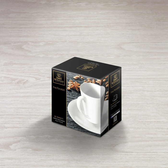 чашка кофейная и блюдце 110 мл wl‑993054/1c Wilmax (photo 2)
