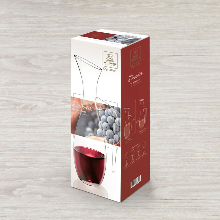 Декантер 1200 мл wl‑888329/1c Wilmax (photo 2)