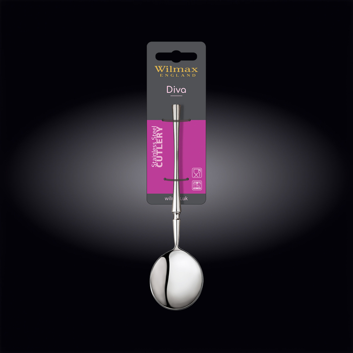 Ложка суповая 18 см на блистере wl‑999514/1b Wilmax (photo 2)