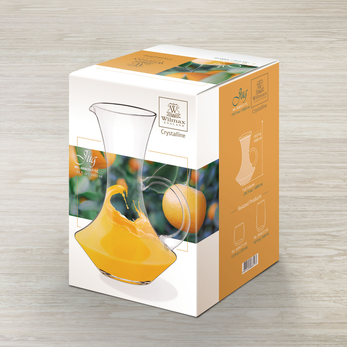 Кувшин 1000 мл wl‑888357/1c Wilmax (photo 2)