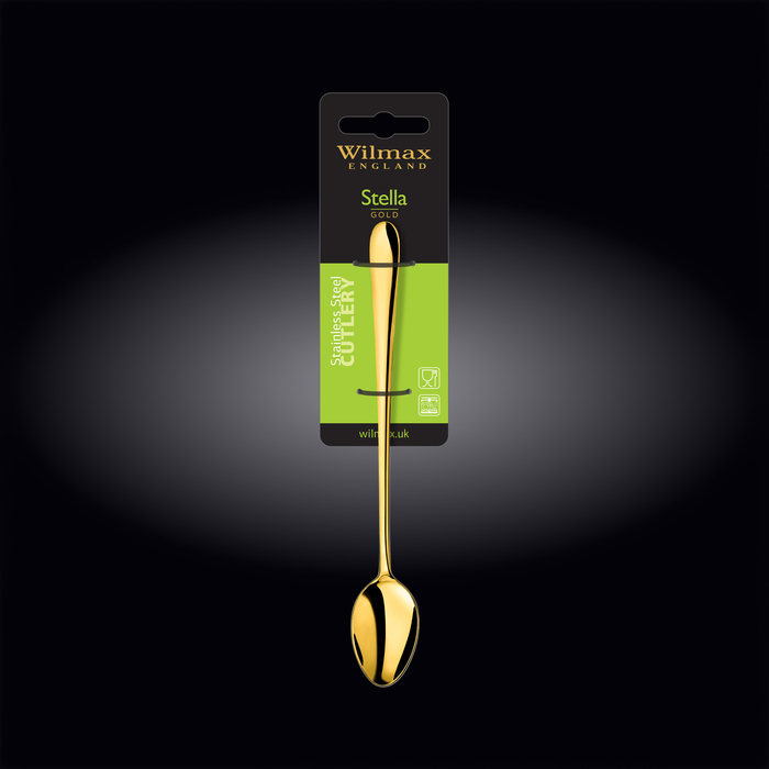 Ложка коктейльная 19,5 см на блистере wl‑999157/1b Wilmax (photo 2)